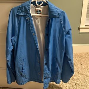 blue jacket